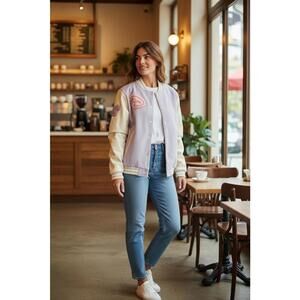 Walt Disney World Disney Parks Stoney Clover Lane Varsity Jacket - Size XL - NWT